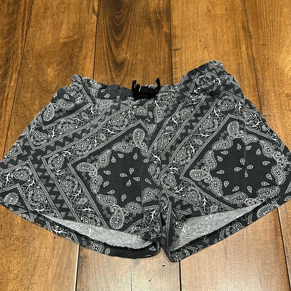 The children’s place sleep shorts, medium 7/8 black